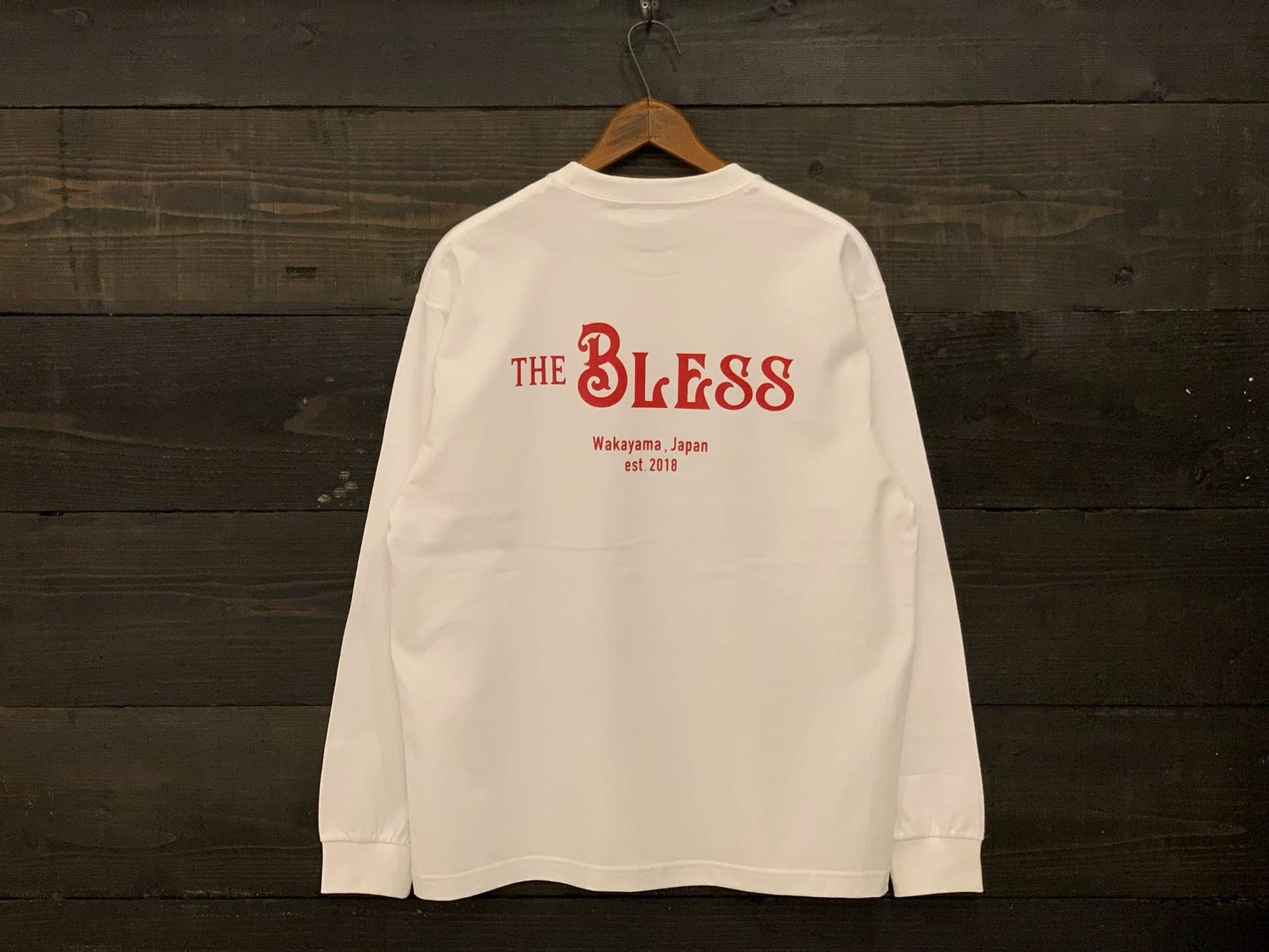 2022's L/S T-SHIRTS (WHITE/RED)<br>¥5,940(税込)